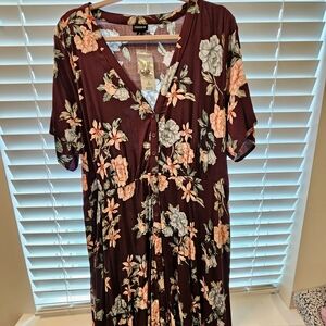 Torrid Size 2 Floral Dress NWT